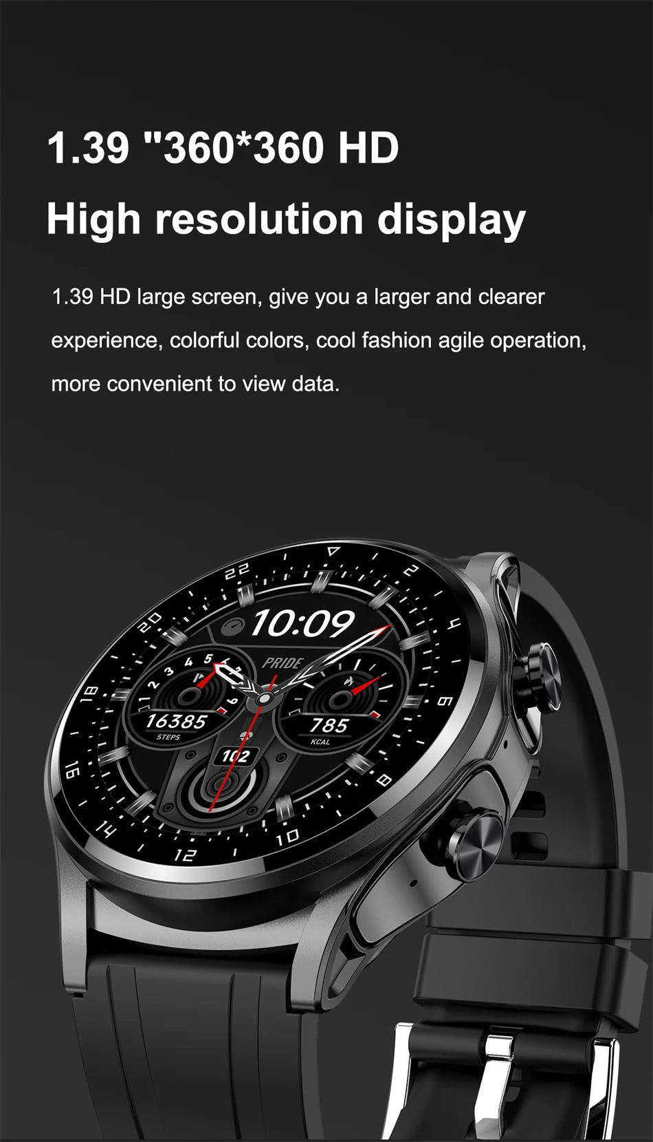 LIGE 2 in 1 Smartwatch Men 400mAh Battery Bluetooth Call With TWS Headset NFC Music Control 100+ Sport Mode Waterproof Watch Man