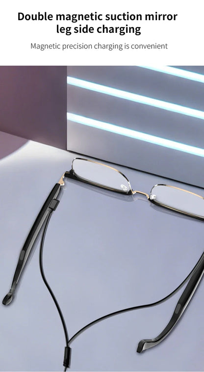 GS13 Smart Glasses Intelligent Color Changing Lenses Bluetooth Call Outdoor Sports Photograph Music Blue Light Smart Sunglasses