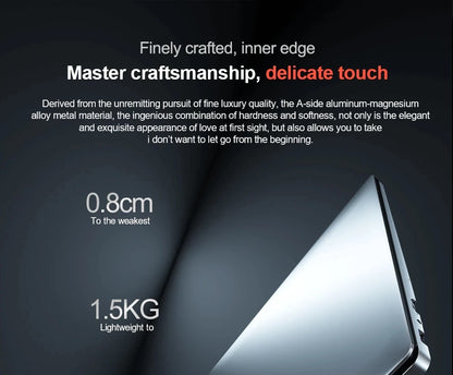 CARBAYTA AMD Ryzen 7 2700U Laptop - 36GB RAM 2TB SSD Metal Body Bluetooth Windows 11 pro Gaming IPS Portable Computer