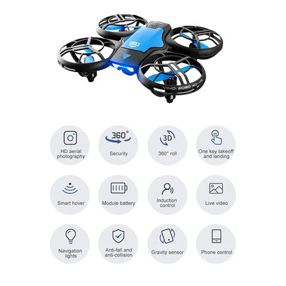 XIAOMI 811 Mini Drone 8K Profession 4K HD Wide Angle Camera Wifi Rc Fpv Foldable Drones Height Keep Drones Helicopter Kids Toys