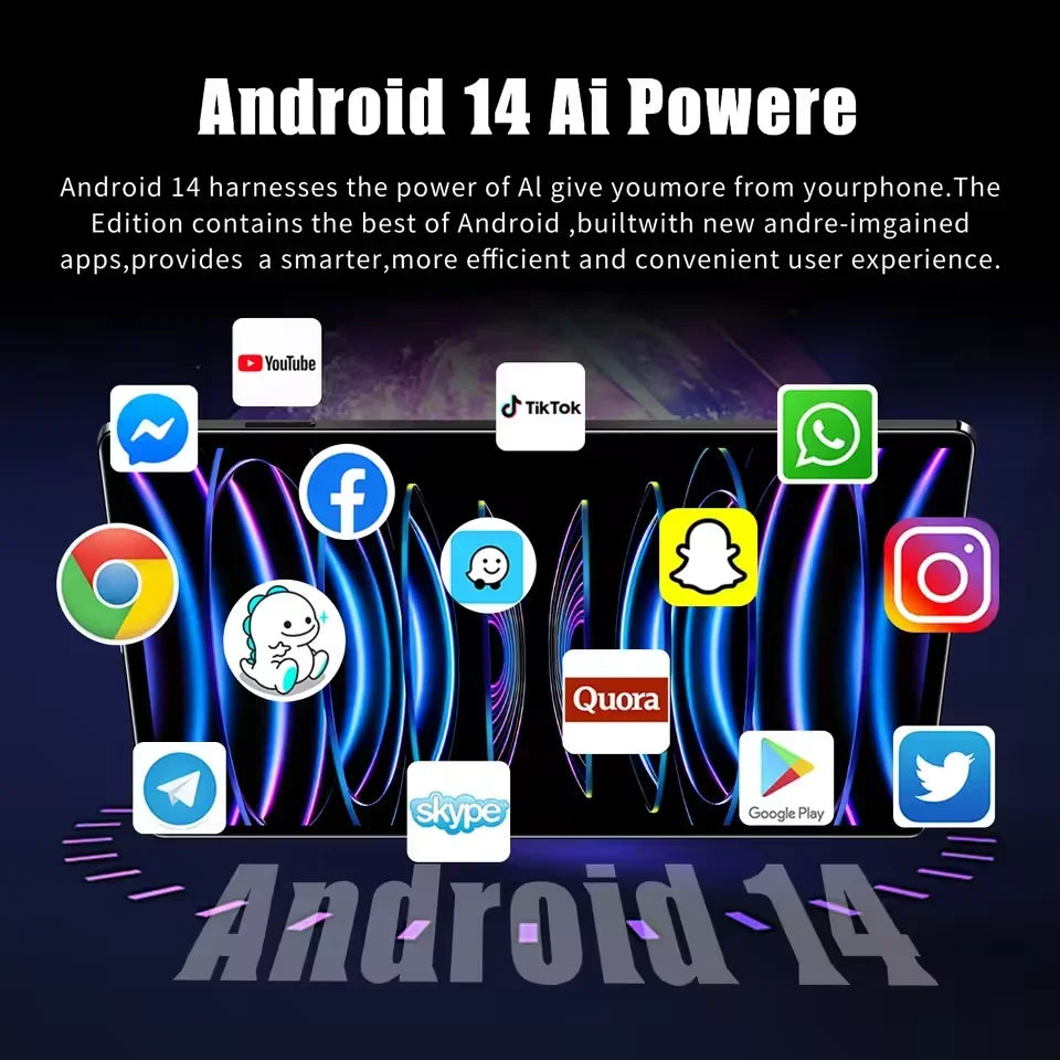 2025 New Original Global Edition Tablet Android 14 Pad 15 Pro 22GB+2TB Snapdragon 870 Tablet 5G Dual SlM Card WIFI HD 4K Mi Tab