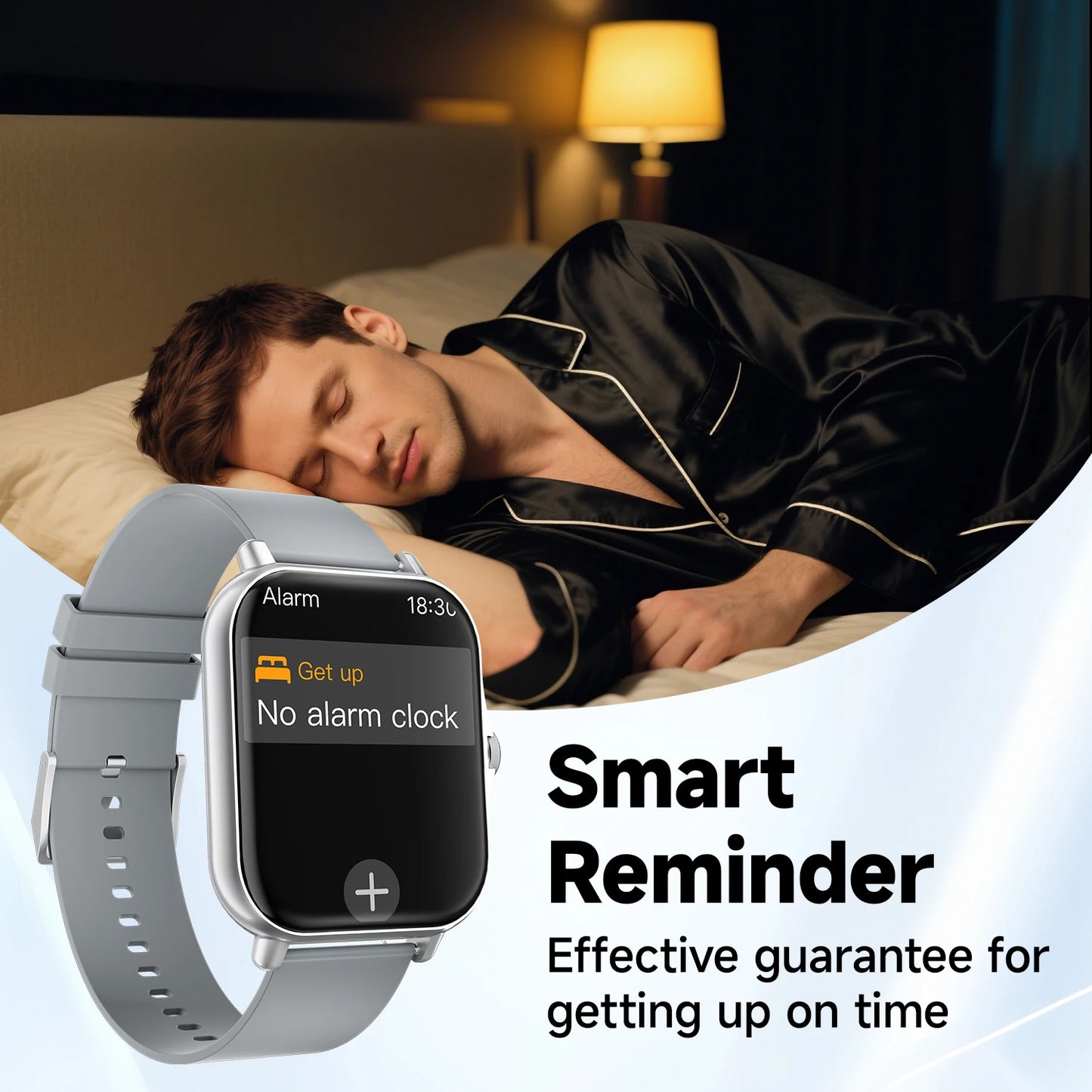 2025 New Smartwatch 1.83‘‘HD Screen with Wireless Call Sport Fitness Tracker Music Control Sedentary Reminder for Men Women Gift