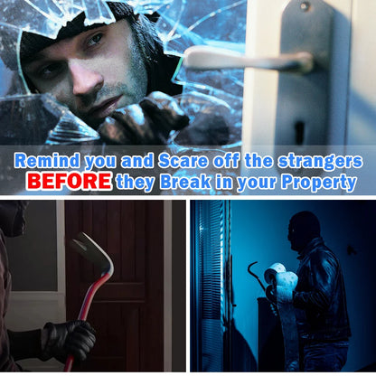 Smart Outdoor Home Security - Weather Resistant WiFi Motion Sensor&Detector - Remote APP Notifications - Compatible With Alexa