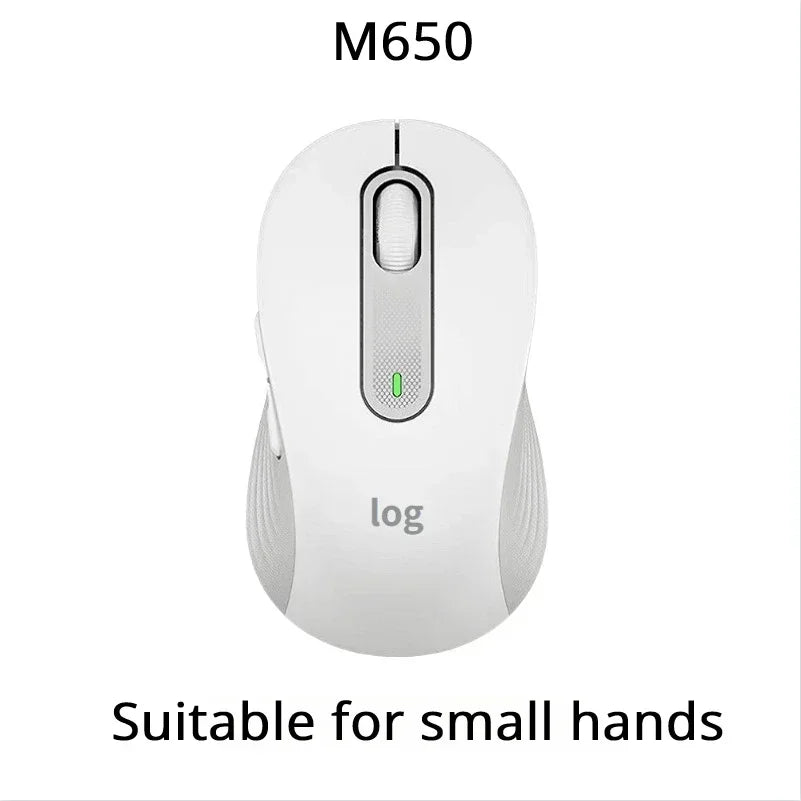 Wireless Logitech M650/650L - Large Size, 24-Month Battery, Ideal for Office Work & Home Use