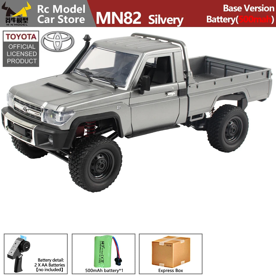 MN MODEL 1/12 4WD Remote Control Diving Off-road Car Climbing Truck All Terrain Vehicle Rock Crawler Wading Pickup Toy for Adult