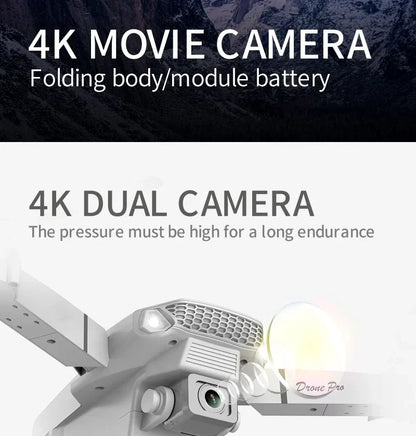 Foldable New E88 Pro RC Drone With 4K Professional 1080P Wide Angle Dual HD Camera WIFI FPV Quadcopter Height Hold