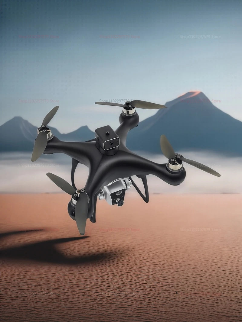 New KY102 Remote Control Drone With 8K HD Dual Cameras 360°Obstacle Avoidance Brushless Motors Screen Aerial Photography RC Toy