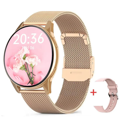 New Smartwatch 2025 Round AMOLED  relojes para hombres  Bluetooth Wireless Smart Watches For Man Woman Custom Watch Faces Watch
