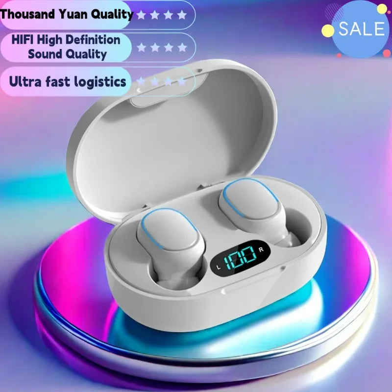 E7S Wireless Bluetooth Earphones TWS Headset Noise Cancelling Earphones With Microphone Headphones For iPhone Xiaomi