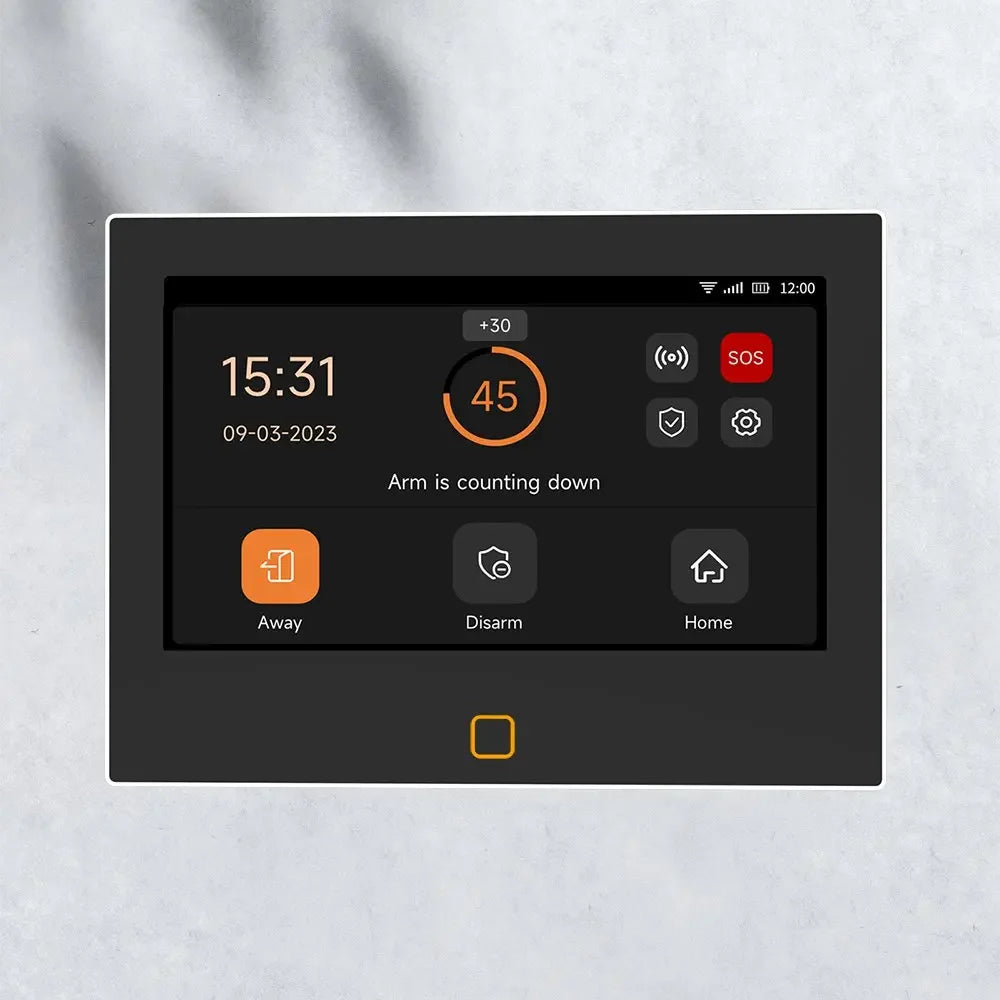 CPVAN Tuya smart Home Alarm System Wireless WiFi 4G 7 inch panel for Home burglar Security Protection Alarm Kit DIY Accessories