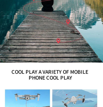 Foldable New E88 Pro RC Drone With 4K Professional 1080P Wide Angle Dual HD Camera WIFI FPV Quadcopter Height Hold