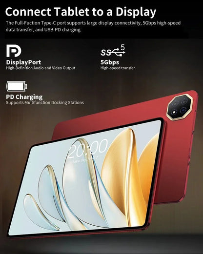 NEW Tablet Teclast T60 AI Allwinner A733 Octa-Core 12inch 2K HD TDDI Screen 6GB RAM 128GB ROM Android 15 WiFi6 8000mAh 13MP+5MP