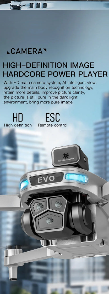 SG901MAX GPS Drone 8K Professional HD Dual Camera 5G WIFI With Screen 360°Obstacle Avoidance Brushless Foldable Quadcopter Drone