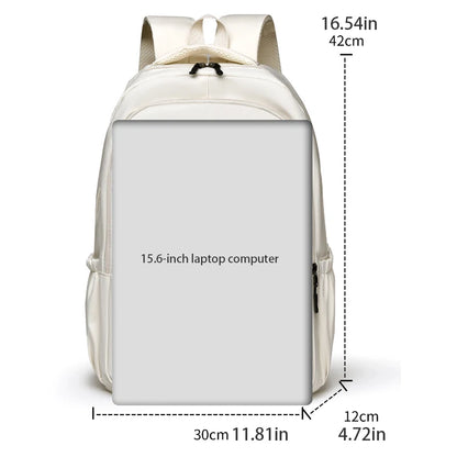 Laptop backpack -15.6-inch business, university backpack, backpack, adjustable shoulder strap, casual style, outdoor travel