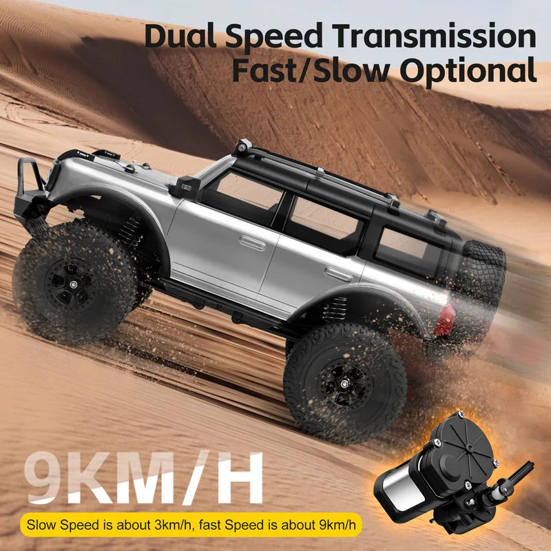 Wltoys New 1:18 Electric Four-Wheel Drive Climbing Car Remote Control Horse Model Toy For Children RC Car Toy