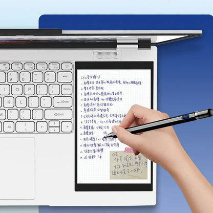 CRELANDER Intel N100 Notebook 15.6 " 2K +7" Touch Screen Quad Core 16GB WIFI Windows11 Portablet PC Computer Dual Screen Laptop