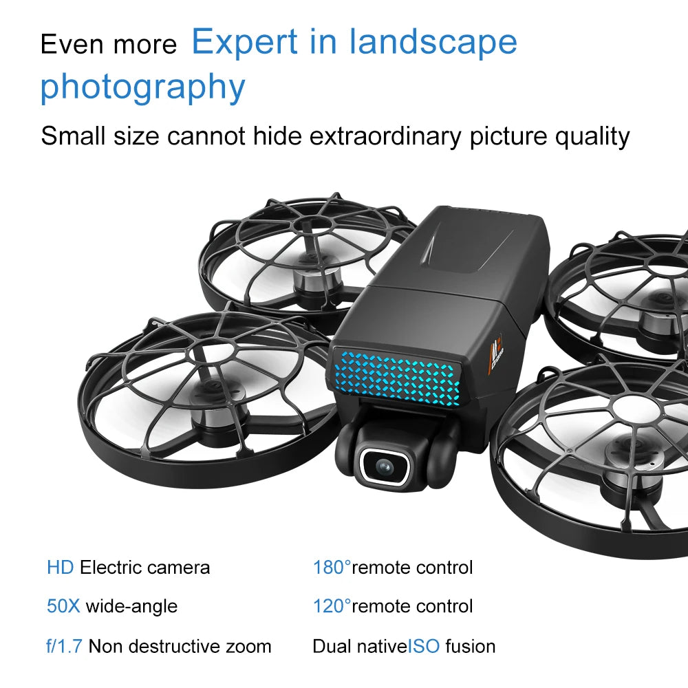 For Xiaomi M8 Drone 4K Professional Dual Camera with Screen 5G WIFI FPV Dron Brushless Optical Flow Hover Folding GPS Quadcopter