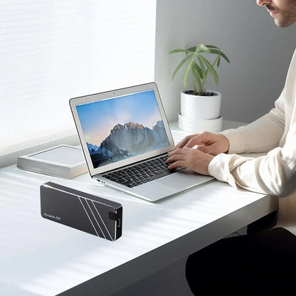 Portable External Storage Drive SSD 1Tb Hard Drive Portable Storage High Speed Transfer For PC, Desktop, Laptop, Phones