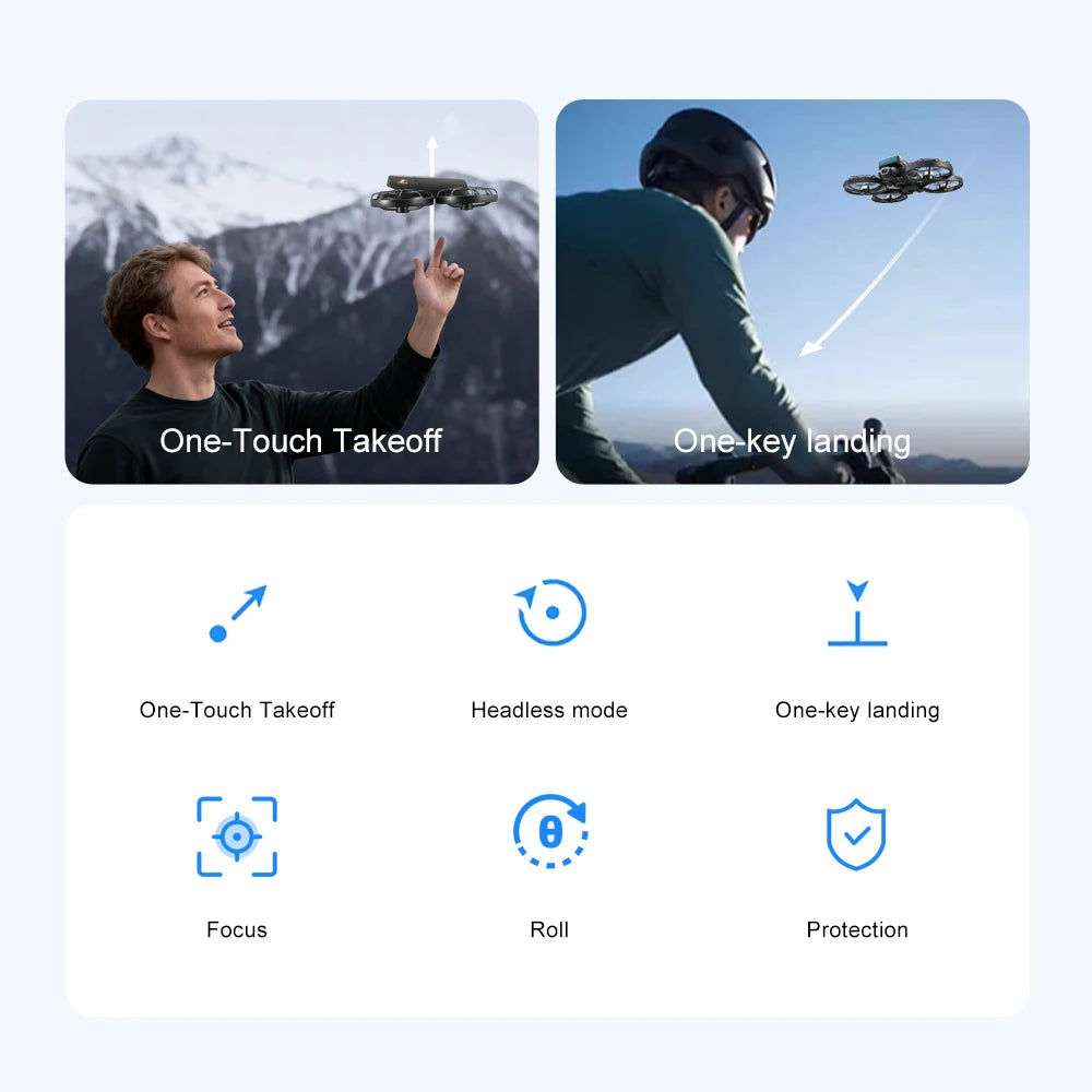 For Xiaomi M8 Drone 4K Professional Dual Camera with Screen 5G WIFI FPV Dron Brushless Optical Flow Hover Folding GPS Quadcopter