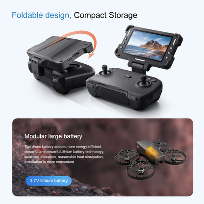 For Xiaomi M8 Drone 4K Professional Dual Camera with Screen 5G WIFI FPV Dron Brushless Optical Flow Hover Folding GPS Quadcopter