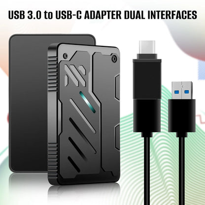 Portable External Hard Drive 1TB 750G 500G 320G 250G 160G USB3.0 USB3.1 2.5" Mecha RGB Storage Disk for PC PS5 PS5 Xbox Laptops