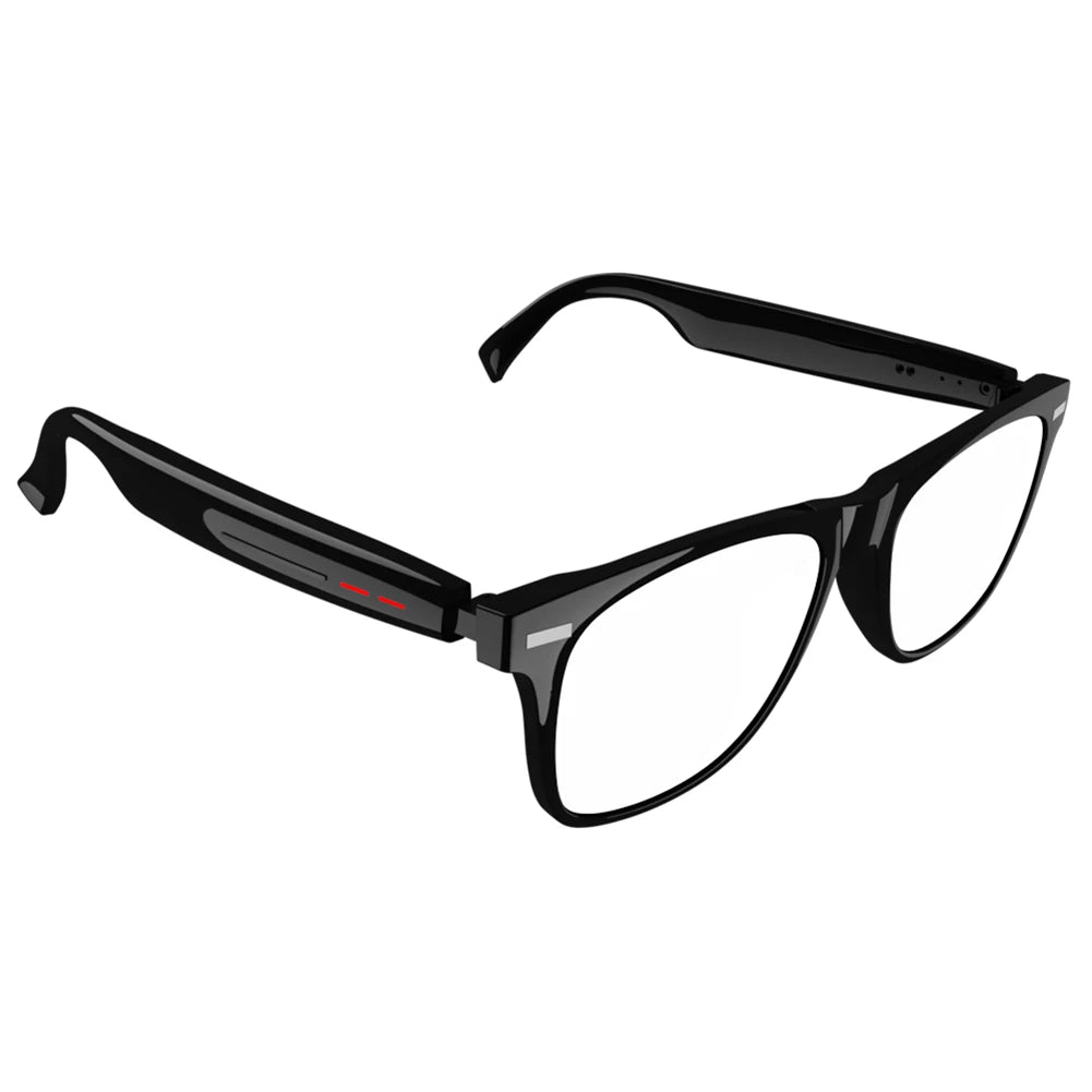 Smart Glasses with Touch Control and Bluetooth Connection Ideal for Listening to Wireless Earbuds and Using Smartwatch Features