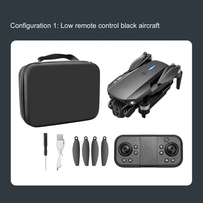 E88GT 4.3-inch Large Screen Drone Brushless Dual Camera Aerial Photography 8K HD Optical Flow Remote Control Aircraft Boy Gift