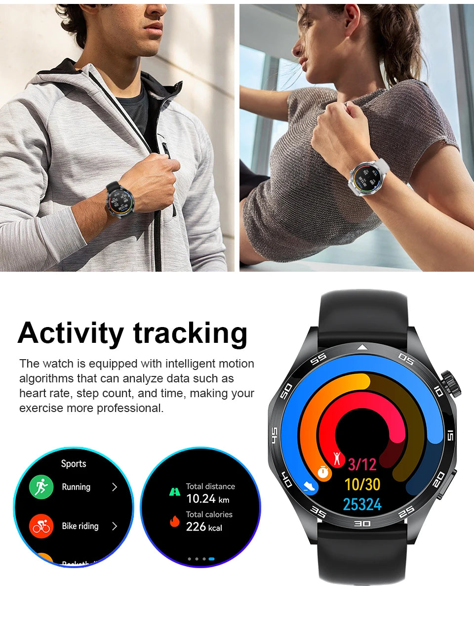 LIGE New Men Smartwatch ECG Heart Rate Monitor Men’s Watches Bluetooth Call Bracelet Sports Fitness Smart Watch For Android ios