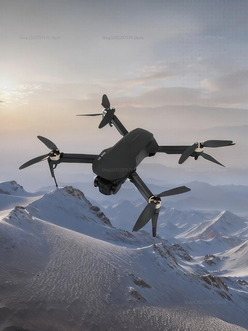 New E88GT Brushless Drone Dual HD Cameras WiFi FPV Foldable Arms Night Navigation Light Remote Control RC Quadcopter Photography