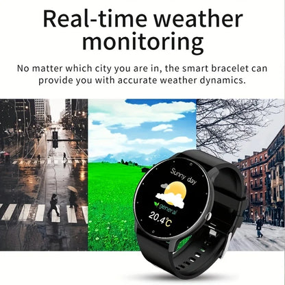 2025 New Smart Watch Men Full Touch Screen Sport Fitness Watch IP67 Waterproof Bluetooth For Android ios smartwatch Men+box
