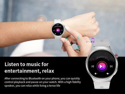 2025 New Men Smart Watch NFC Watch S10 Pro GPS 360*360 HD Screen AMOLED Heart rate BT Call Health Monitoring Women Smartwatches