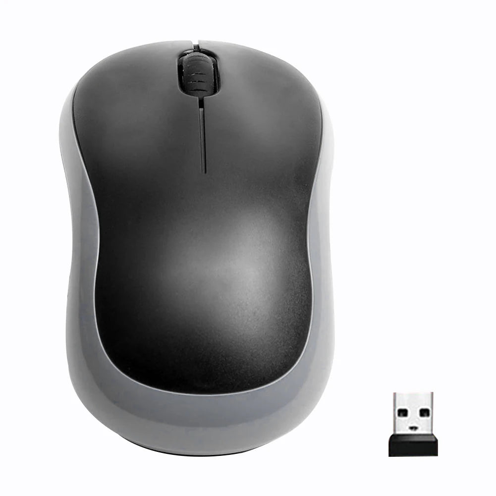 M185 Mini Wireless Mouse Comfortable Portable Mouse Mice 2.4GHz with USB Mini Receiver Small Hand Mouse for Windows/ OS/Linux