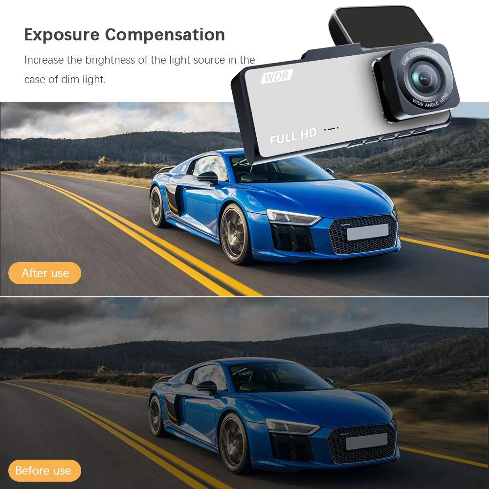 2-Cam Dash Cam Front And Rear Dash Camera For Cars Fhd 1920*1080p With 32gb Dash Camera Car Camera -Dash Cam Front And Rear