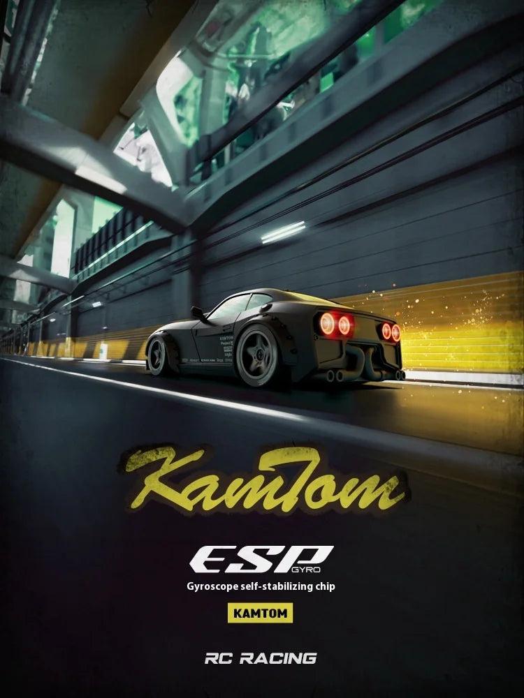 orange Kamtom 3299 1:32 Rc Car Upgrade Luminous Metal Servo Motor Car Dodgeboy Toy Car Professional Rc Drift Rc Stunt Car