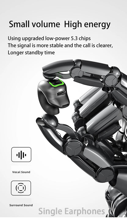 Ear clip earphones, Bluetooth wireless earphones, comfortable to wear for sports, office, leisure, and long battery life