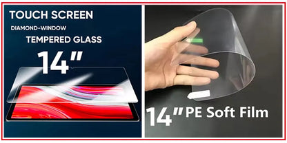 Latest  Large Screen 14 Inch Tablet Pc Android 14 tablet 16+512GB Phone Call BT 5G WiFi Pad For Educational/Sheet music/Kitchen