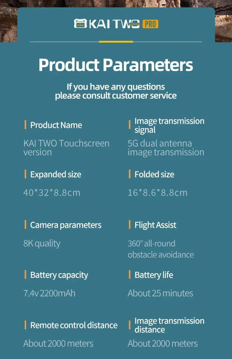 Professional 3-axis PTZ KAITWO PRO Drone 8K 5G with Screen Control 360° Laser Obstacle Avoidance Brushless Quadcopter GPS RC UAV