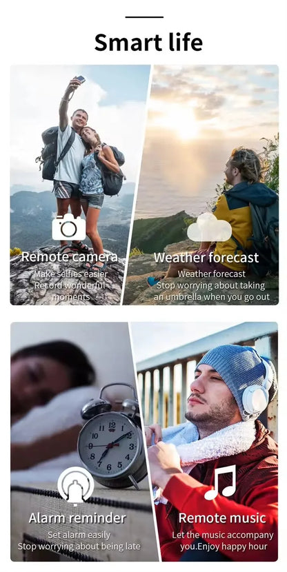 New Men Women Smart Watch For Android ios Phone IP67 Waterproof Sport Bracelet Bluetooth Call Sleep Health Monitoring Smartwatch