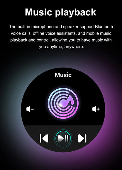 LIGE NFC Smart Watch Men AMOLED HD Screen Wireless Charging Heart Rate Bluetooth Voice Assistant Sports Watches Men Smartwatch