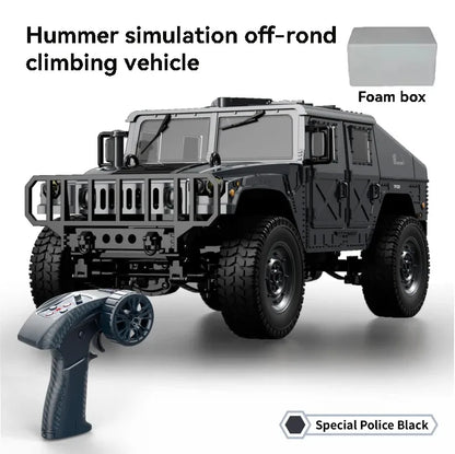 JJRC C8835 RC Car Simulation 4x4 All-terrain 2.4G Remote Control Car Off-road Climbing Electric Truck with LED Light RC Toy Gift