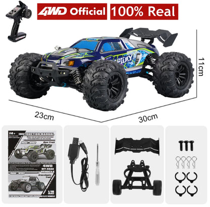 4WD Remote Control Car Off Road 4x4 RC High Speed Buggy Truck Super Brushless 50 or 80KM/H Fast Drift Racing Toy Kids Adults