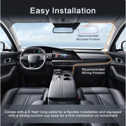 Dash cam |Vehical Camera |1080P FHD & 170-degree wide-angle lens: Capture every detail in 1080P HD definition,