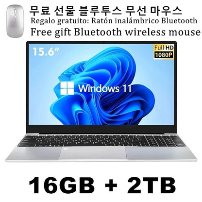 CARBAYTA 15.6" Laptop Computer Intel Celeron N5095 Notebook PC 16 32G Ram 128GB-2TB SSD Office Study PC Windows 11 1080P Laptops