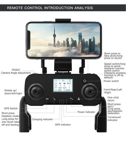 8K Professional Drone Dual Camera Obstacle Avoidance Flyer 2 Axis Gimbal Brushless Helicopter GPS RC Toys New L200 PRO MAX