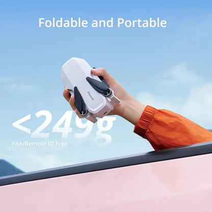 Potensic 2024 ATOM LT Single Axis Gimbal 2.5K Camera EIS GPS Drones Professional Under 249g Max 4-KM for Adults and Beginners
