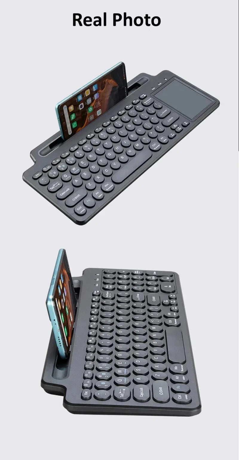 Bluetooth Wireless Keyboard Mini Keyboard Universal 2.4G Gamer Keypad for Windows Android IOS Tablet iPad PC Accessories