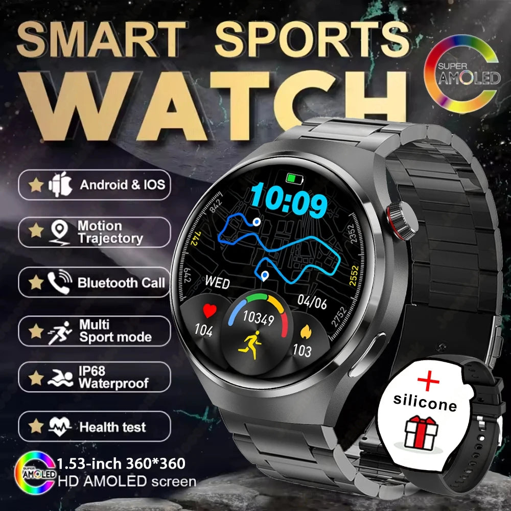 2025 New Fashion Ladies Smart Watch Full Screen Touch Health Monitoring Waterproof Blue Call Smartwatches Android IOS