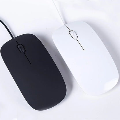 Hot Selling Neutral Wired Mouse 2.4Ghz with USB Cable Ergonomic Ultrathin Mice For PC Laptop Business Computer Office Mouse 1.2m