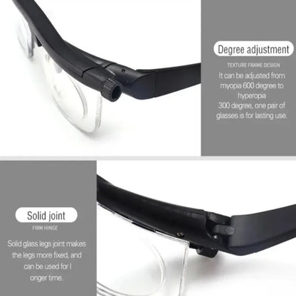Smart glasses Presbyopia Adjustable Degree Focus Myopia Orthoptics Presbyopia Glasses Variable Focus Distance Reading Glasses