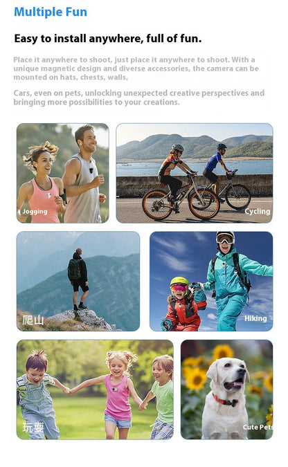 New 1080P Sport Camera FHD With Long Battery Life Video Thumb Camera Sport Action Camerahelmet Motorcycles Cam